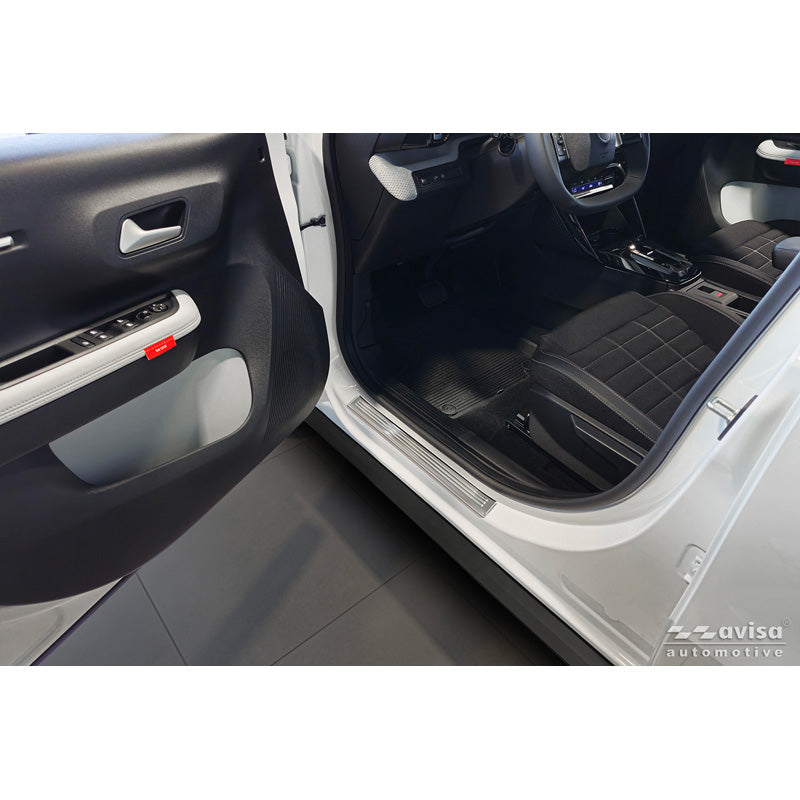 Avisa, Einstiegsleisten, Edelstahl, 'Lines', 4 Stk., passend für Citroën C3 IV (2024-)