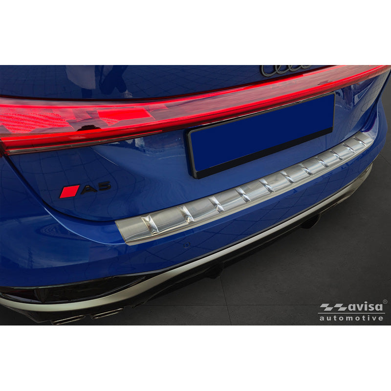 Avisa, Heckstoßstangenschutz, Edelstahl, passend für Audi A5 Avant (B10) (2024-), Silber
