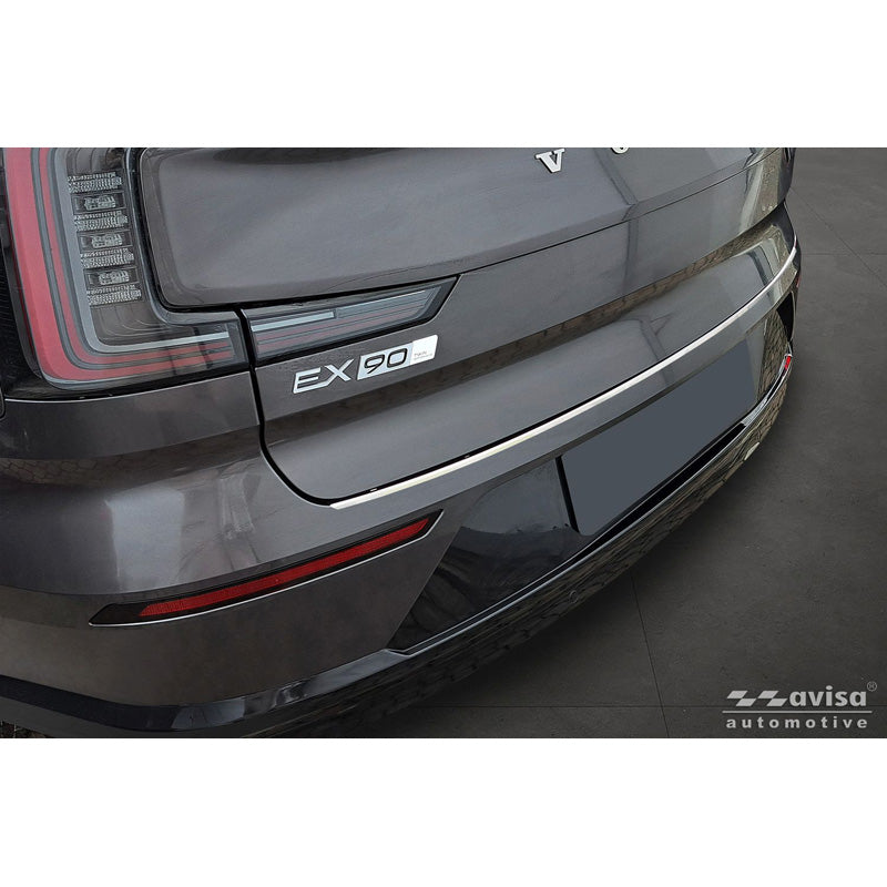 Avisa, Heckstoßstangenschutz, Edelstahl, passend für Volvo EX90 (2022-) - Silber