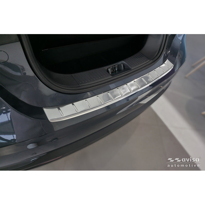 Avisa, Heckstoßstangenschutz, rostfreier Stahl, passend für Leapmotor T03 (2024-) - Silber