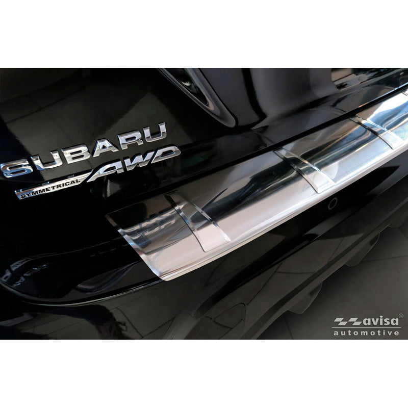 Avisa, Heckstoßstangenschutz, Edelstahl, passend für Subaru Crosstrek III (2023-)