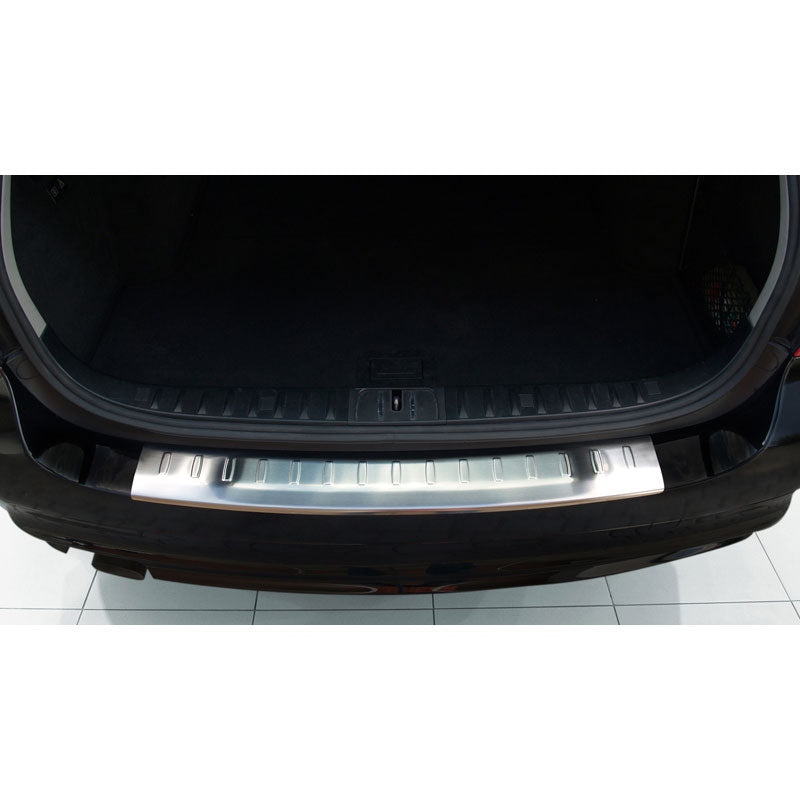 Avisa, Edelstahl Heckstoßstangenschutz passend für BMW 3er E91 2008-2012 Ribs, Silber