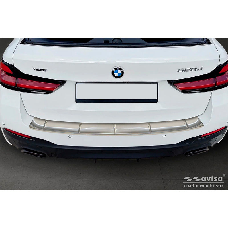 Avisa, Heckstoßstangenschutz, Edelstahl, passend für BMW 5-Serie G31 M-Sport Touring Facelift (2020-2024)