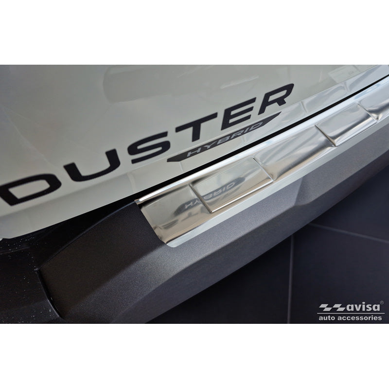 Avisa, Ladekantenschutz, Edelstahl, Passend für Dacia Duster III 2024-, 'Ribs'