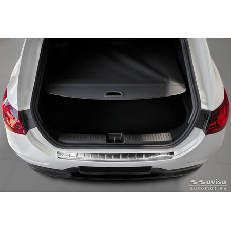 Avisa, Bagkofangerbeskytter, Rustfrit stål, passer til Mercedes CLA III Shooting Brake (X174) (2026-) - Sølv