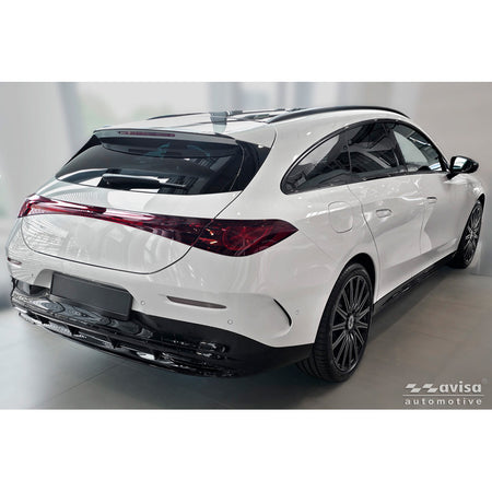 Avisa, Bagkofangerbeskytter, Rustfrit stål, passer til Mercedes CLA III Shooting Brake (X174) (2026-) - Sølv