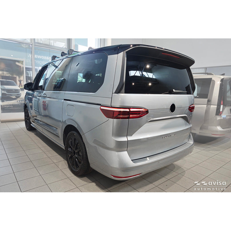 Avisa, Heckklappenverkleidung, gebürsteter Edelstahl, passt zu Volkswagen Multivan T7 (2021-)