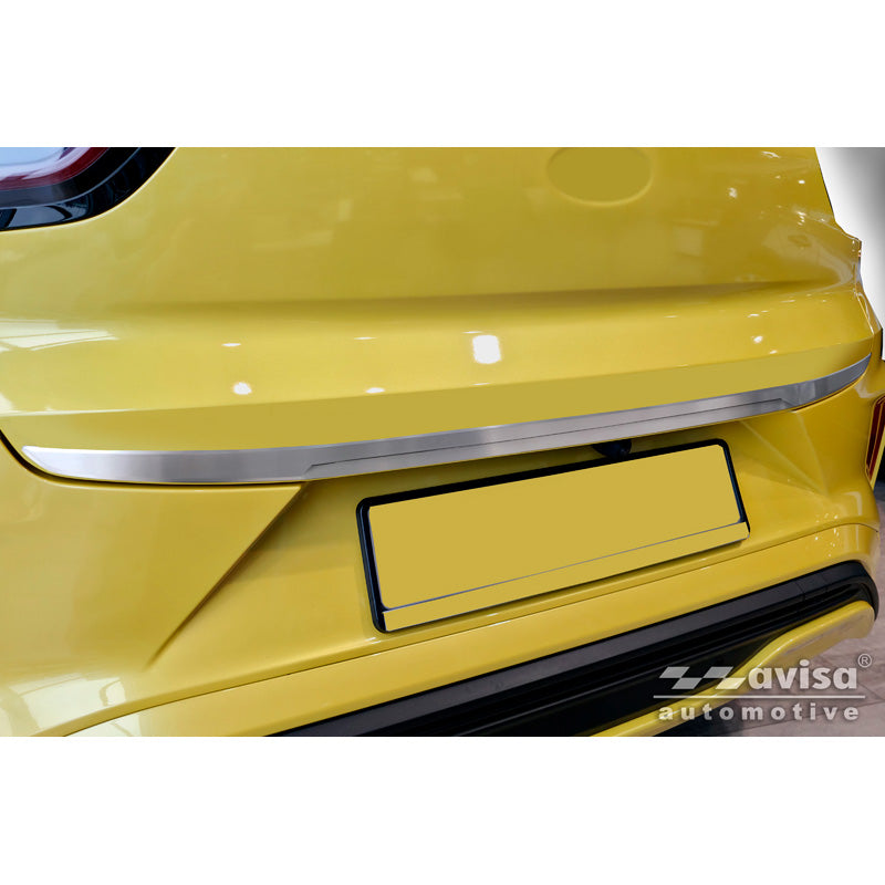 Avisa, Heckklappenverkleidung, gebürsteter Edelstahl, passt zu Ford Puma (2019-)