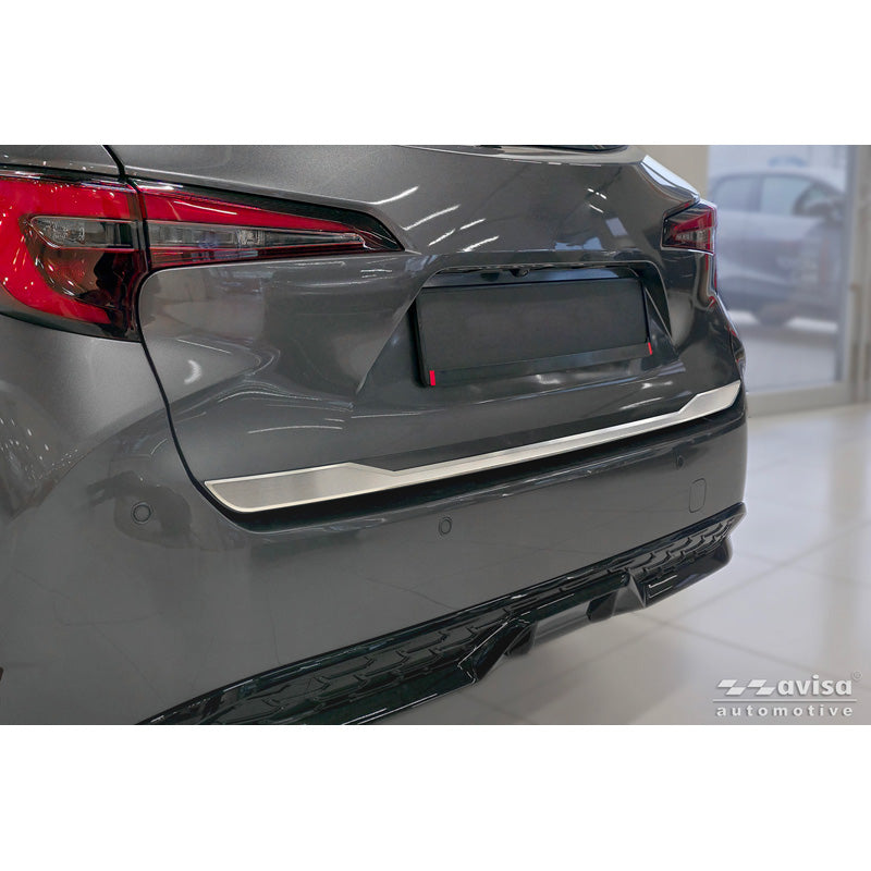 Avisa, Heckabdeckung, gebürsteter Edelstahl, passt zu Toyota Corolla Touring Sports (E21) (2019-)