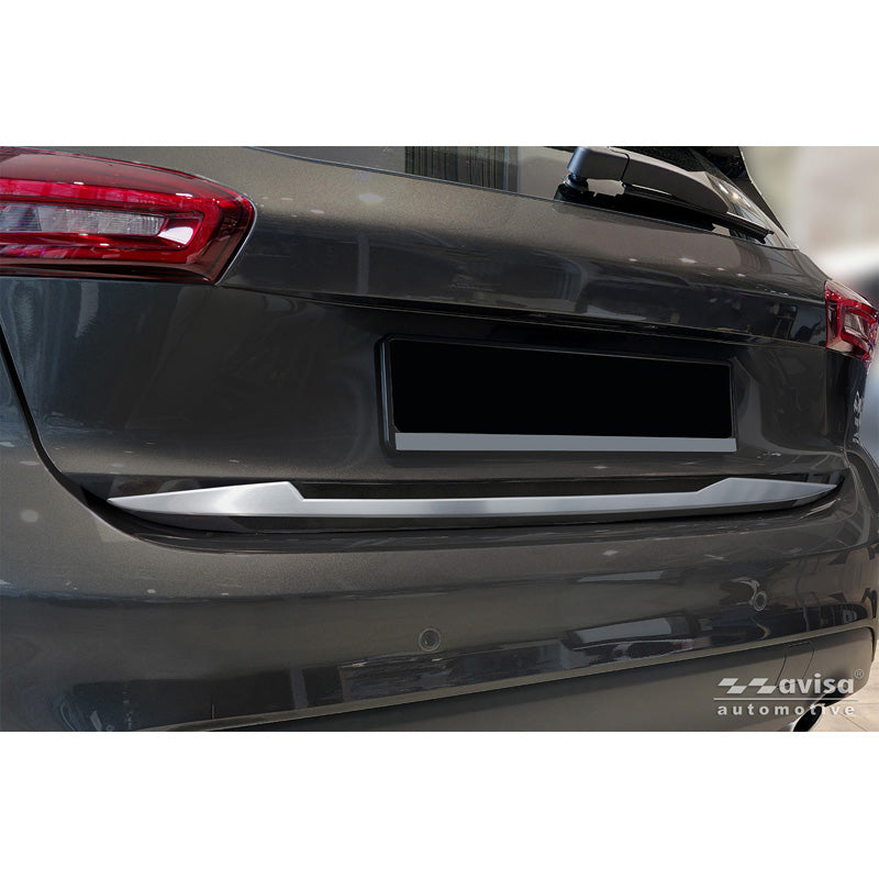 Avisa, Heckklappenverkleidung, gebürsteter Edelstahl, passt zu Ford Focus IV HB (2018-2021) & Facelift (2021-)
