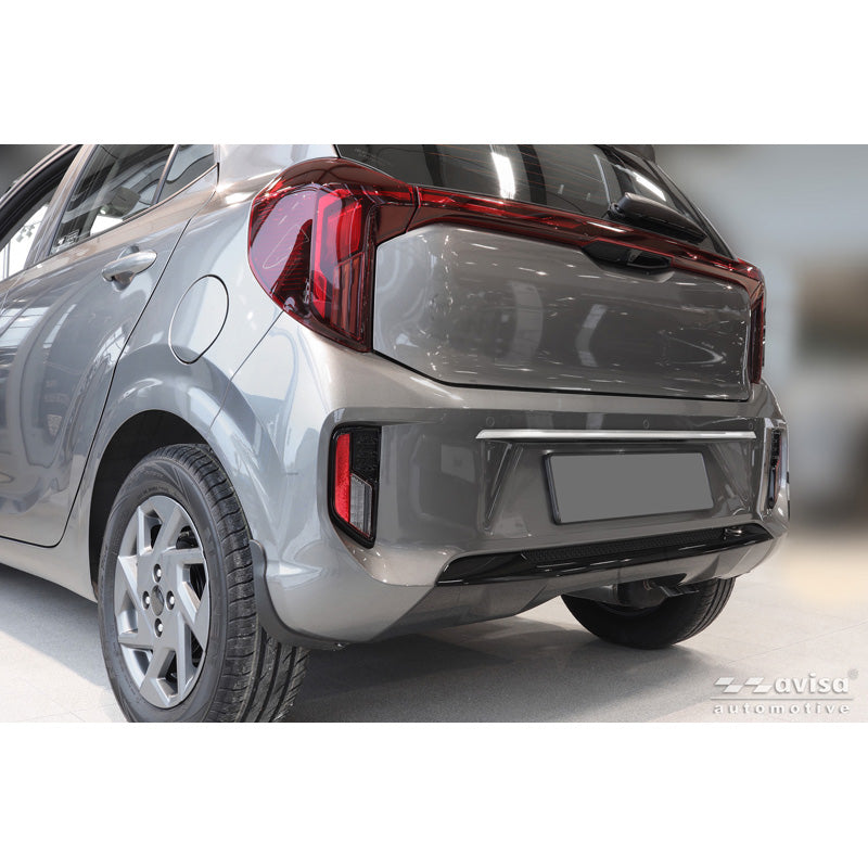 Avisa, Heckklappenleiste, Brüniertes Edelstahl, passend für Kia Picanto III (JA) Facelift (2024-)