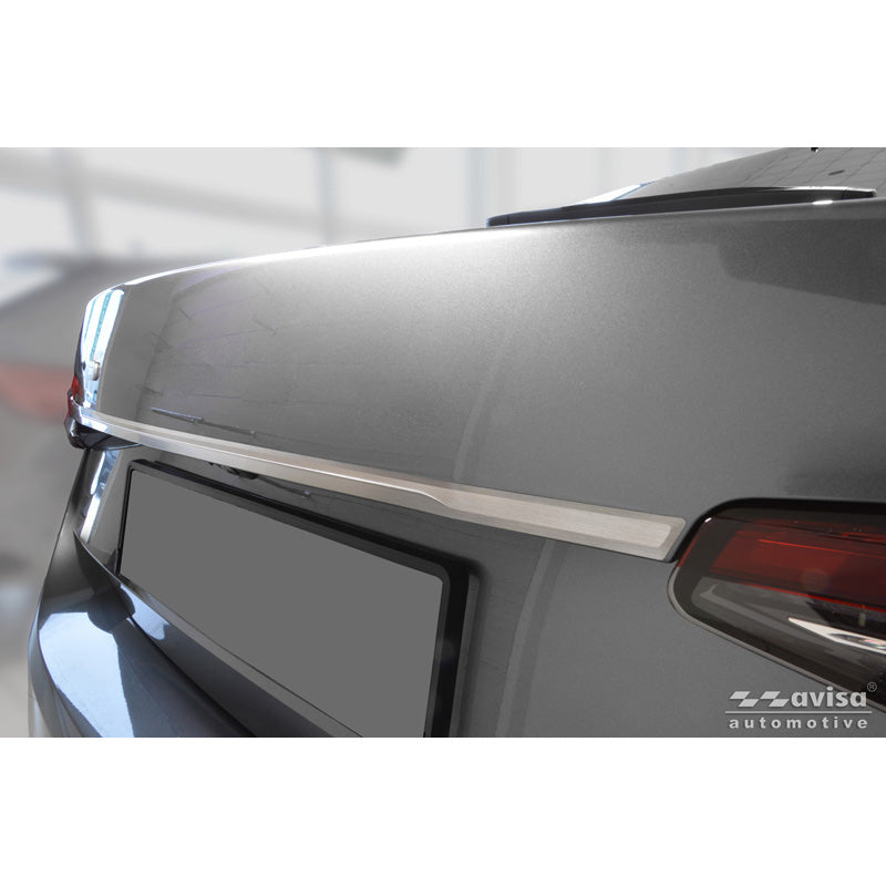 Avisa, Kofferraumverkleidung, Gebürsteter Edelstahl, passend für Skoda Superb IV Liftback (NZ3) (2024-)