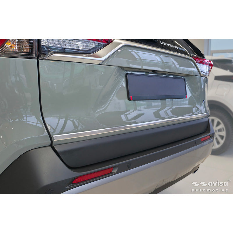 Avisa, Heckklappenleiste, Gebürsteter Edelstahl, passend für Toyota RAV4 V (A5) (2018-)