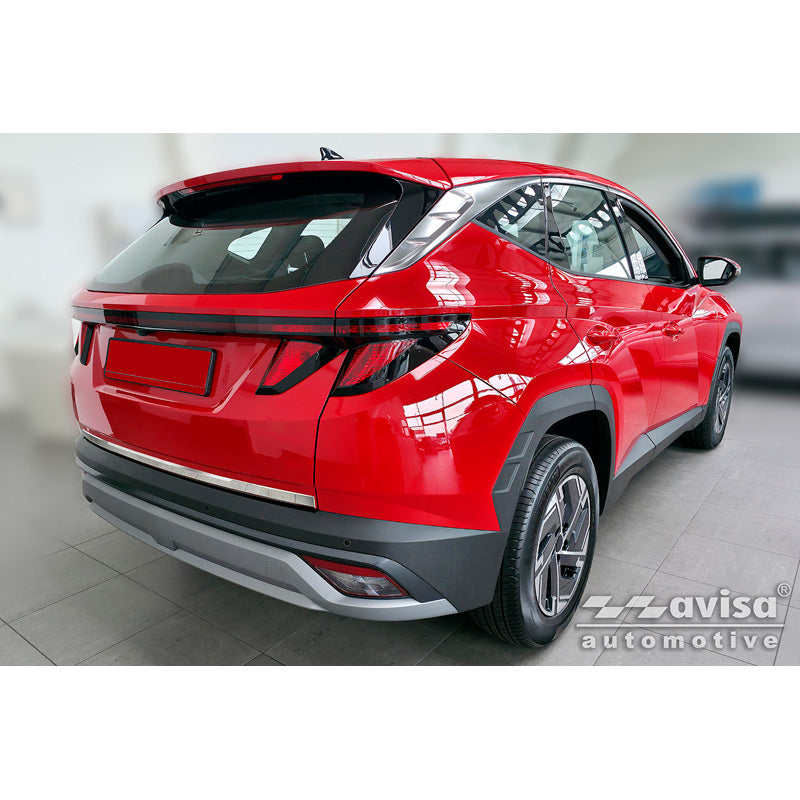 Avisa, Chromleiste für die Heckklappe, Edelstahl, passt für Hyundai Tucson IV (2020-2024) & Facelift (2024-)