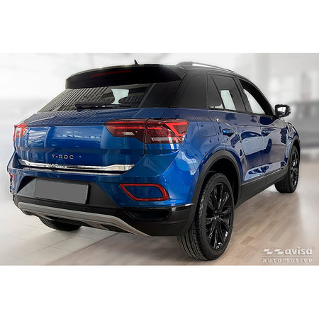 Avisa, Bagklapliste, Krom rustfrit stål, passer til Volkswagen T-Roc (2017-2022) & Facelift (2022-2025 incl. Cabrio)
