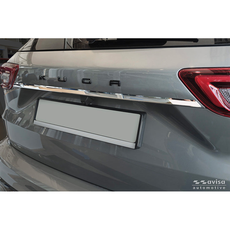 Avisa, Chrom-Heckklappenverkleidung, Edelstahl, passend für Ford Kuga III (2019-2024) & Facelift (2024-)