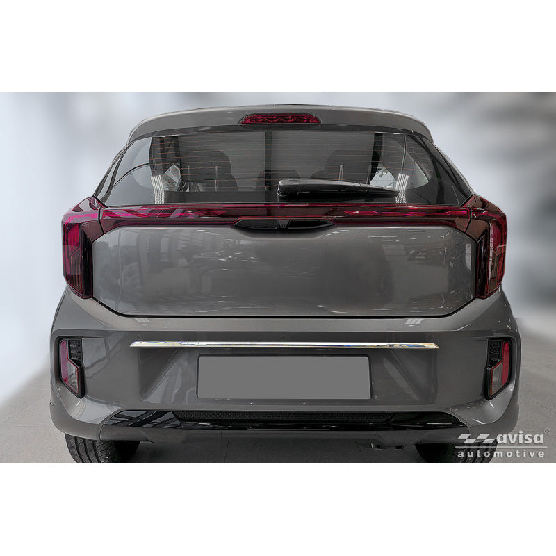 Avisa, Heckklappenverkleidung, Edelstahl, passend für Kia Picanto III (JA) Facelift (2024-)