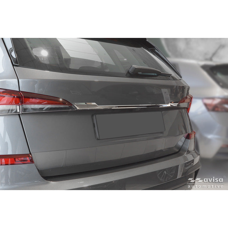 Avisa, Chrom-Edelstahl Kofferraumabdeckung, passt zu Skoda Kamiq (NW4) (2019-2024) & Facelift (2024-)