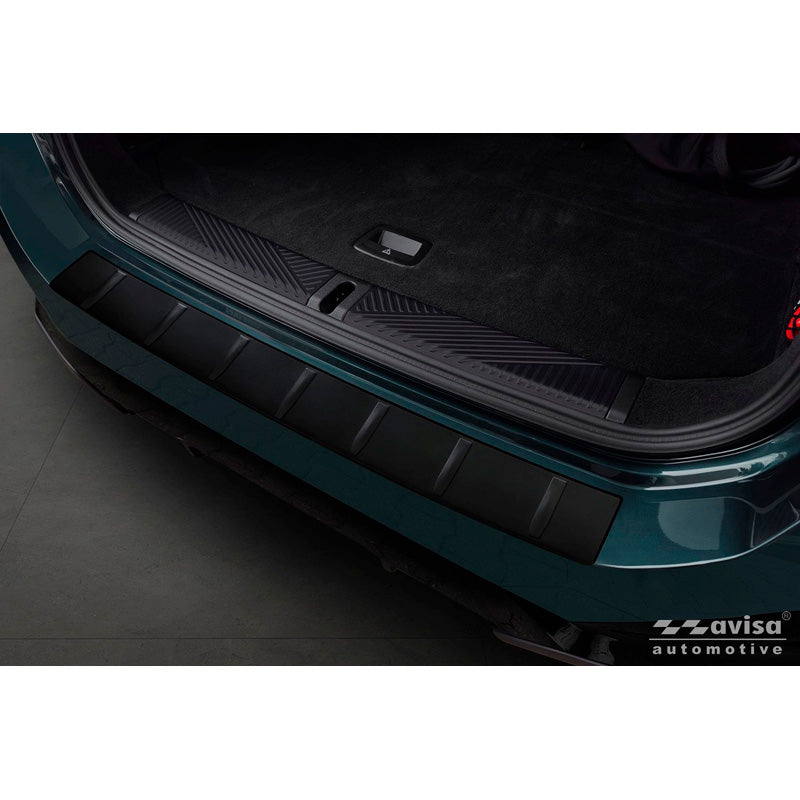 Avisa, Heckstoßstangenschutz, Edelstahl, matt schwarz, passend für BMW 5 Series Touring (G61) (2024-), inkl. M-Sport