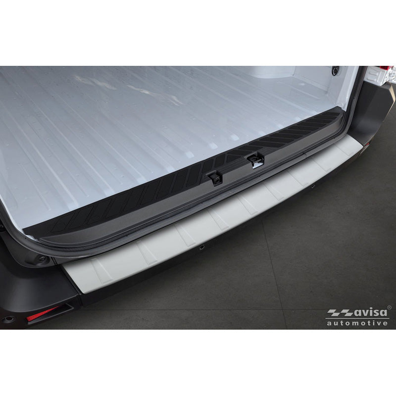 Avisa, Heckstoßstangenschutz, Edelstahl Soft Silver, passend für Renault Master IV (2024-)