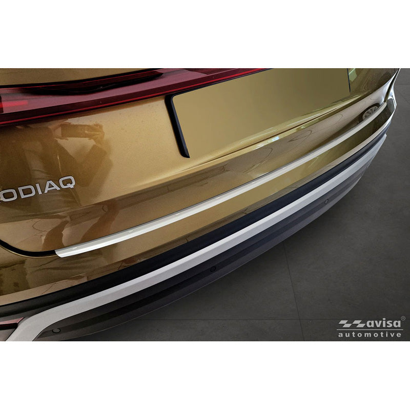 Avisa, Heckstoßstangenschutz, Edelstahl, Soft Silver, passend für Skoda Kodiaq II (2024-)
