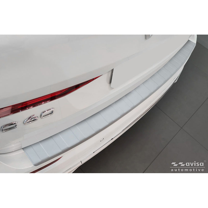 Avisa, Heckstoßstangenschutz, Edelstahl Soft Silver, passend für Volvo XC60 II (2017-2021) & FL (2021-) inkl. R-Design