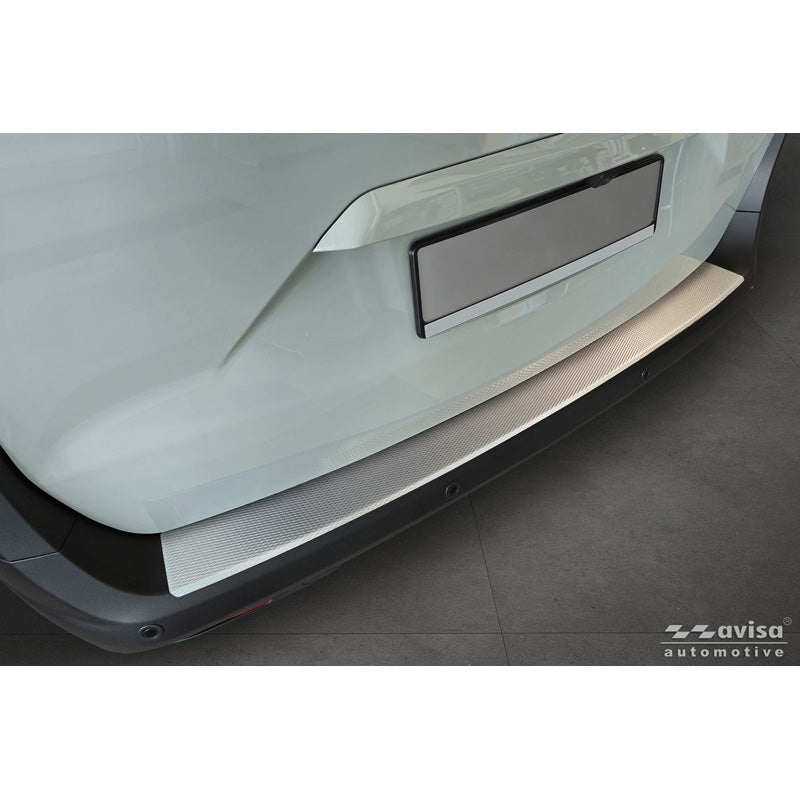 Avisa, Heckstoßstangenschutz, Edelstahl, passend für Ford Transit Courier II / Tourneo Courier II (2023-) - Silber