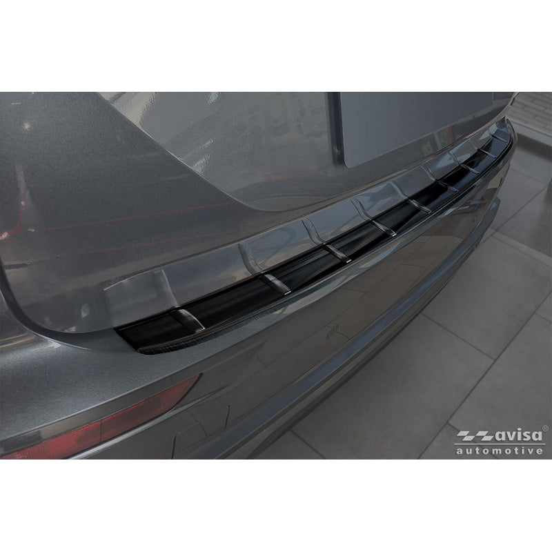 Avisa, Ladekantenschutz, schwarzer Edelstahl, passend für Mitsubishi Outlander IV Facelift (2025-)