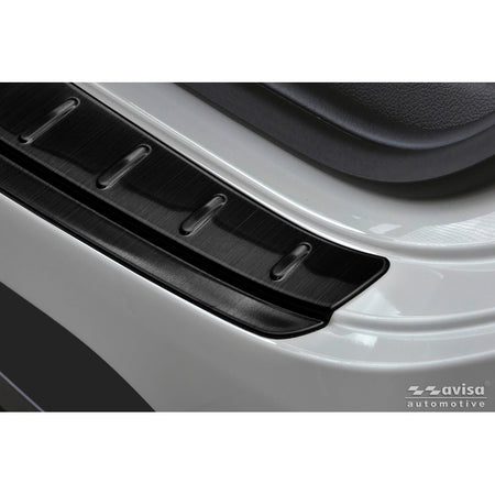 Avisa, Bagkofangerbeskytter, Sort rustfrit stål, passer til Mercedes CLA III Shooting Brake (X174) (2026-)