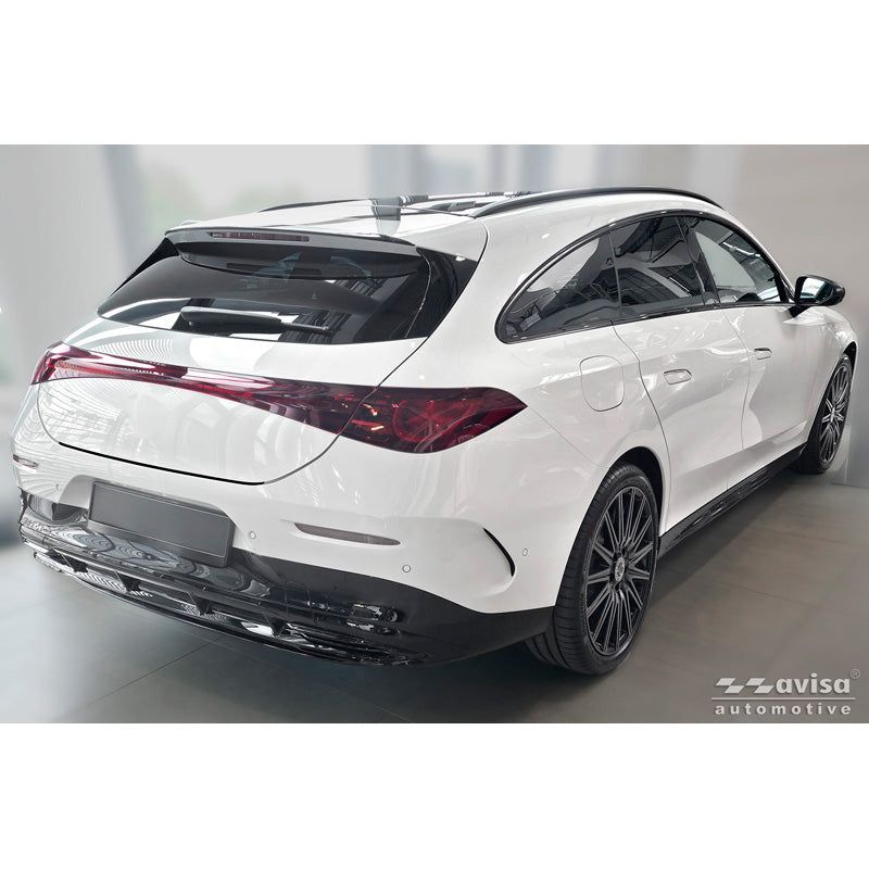 Avisa, Bagkofangerbeskytter, Sort rustfrit stål, passer til Mercedes CLA III Shooting Brake (X174) (2026-)