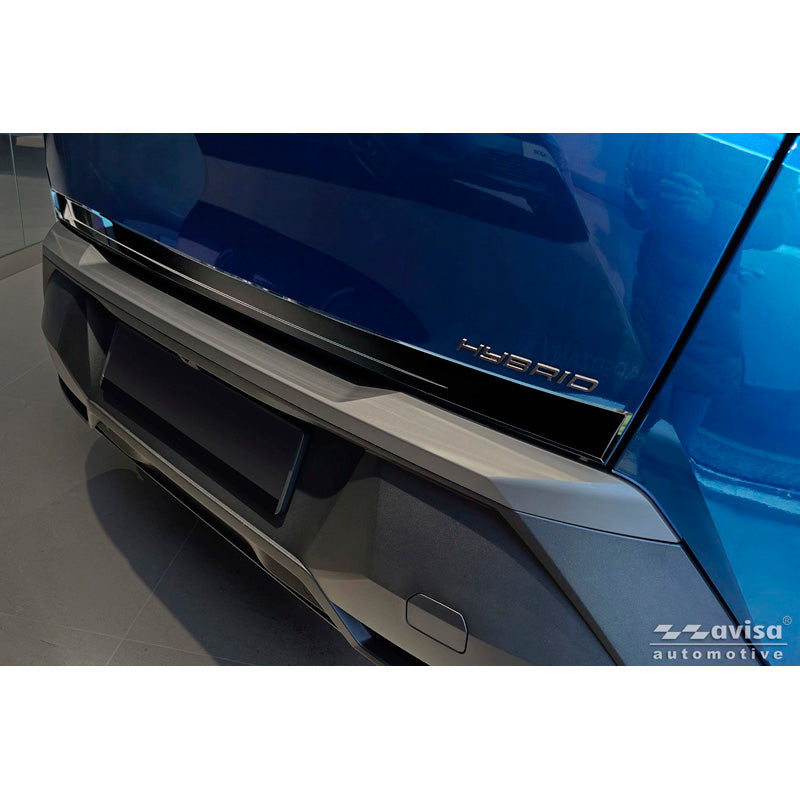 Avisa, Heckstoßstangenschutz, schwarzer Edelstahl, passt zu Peugeot 3008 III (2024-)
