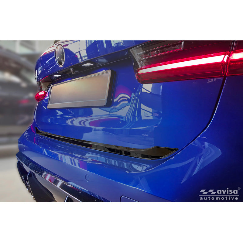 Avisa, Heckklappenleiste, schwarzer Edelstahl, passt zu BMW 3-Serie Touring (G21) M-Sport Facelift (2022-)