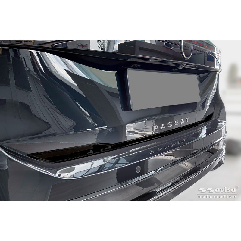 Avisa, Heckklappenleiste, schwarzer Edelstahl, passt zu Volkswagen Passat Variant (CJ5) (2024-)