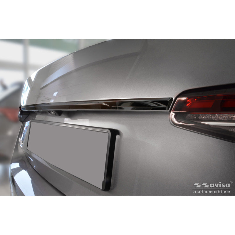 Avisa, Heckklappenleiste, schwarzer Edelstahl, passt zu Skoda Superb IV Liftback (NZ3) (2024-)