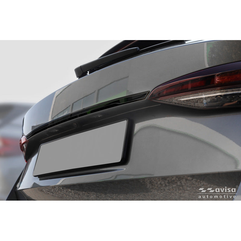 Avisa, Chromleiste, schwarzer Edelstahl, passt zu Skoda Octavia IV Combi (NX5) (2019-2024) & Facelift (2024-)
