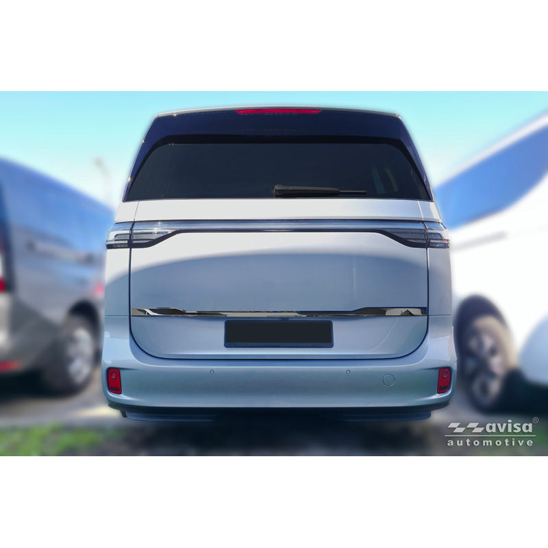 Avisa, Bagkofangerbeskytter, Sort krom rustfrit stål, passer til Volkswagen ID.Buzz (2022-)