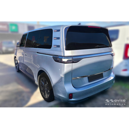 Avisa, Bagkofangerbeskytter, Sort krom rustfrit stål, passer til Volkswagen ID.Buzz (2022-)