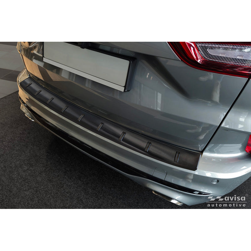 Avisa, Heckstoßstangschutz, schwarzer Edelstahl, passt für Ford Kuga III ST-Line/Vignale (2019-2024) & Facelift (2024-)