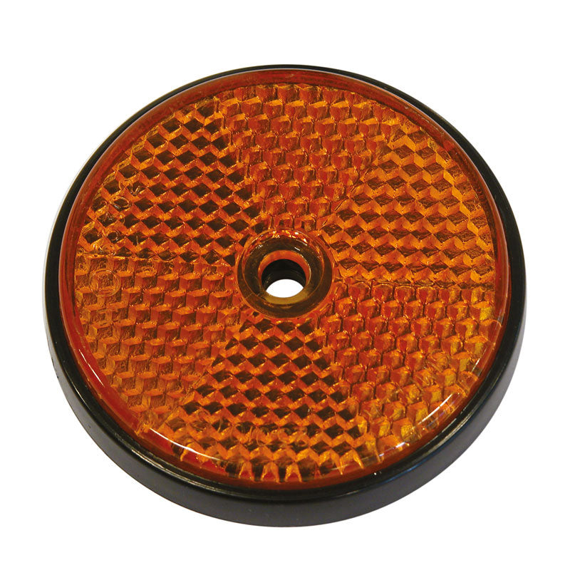 Carpoint, Reflektoren Rund Ø 70mm Orange 2-Stück