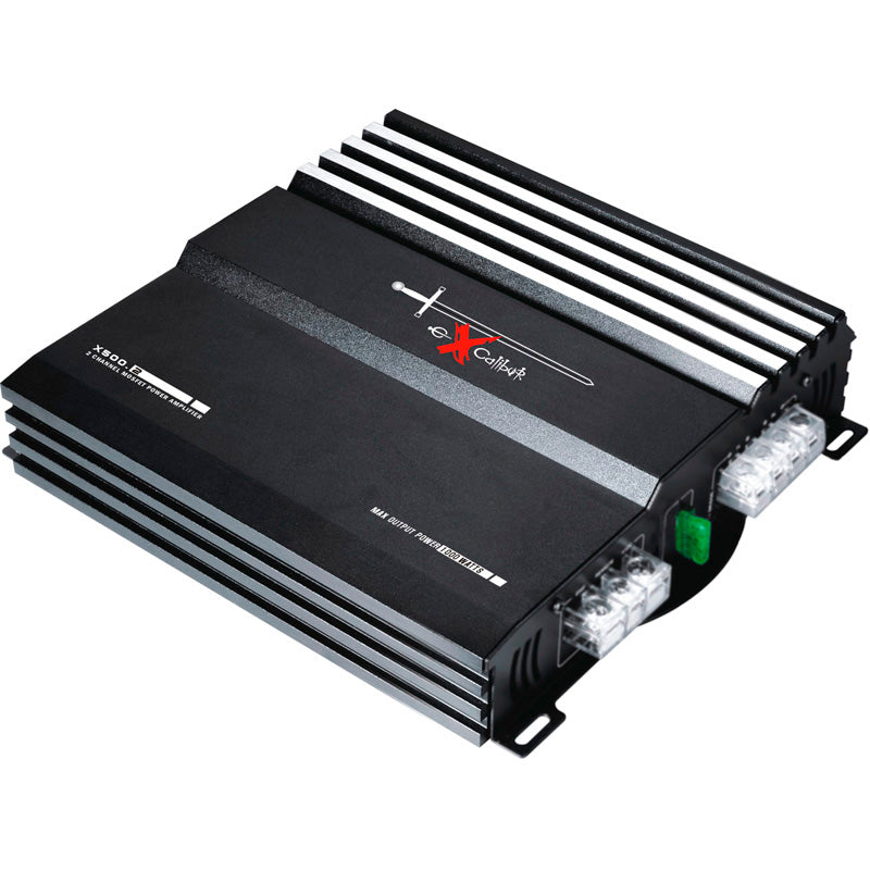 Excalibur, Verstärker, 2-Kanal, 1000W, Schwarz