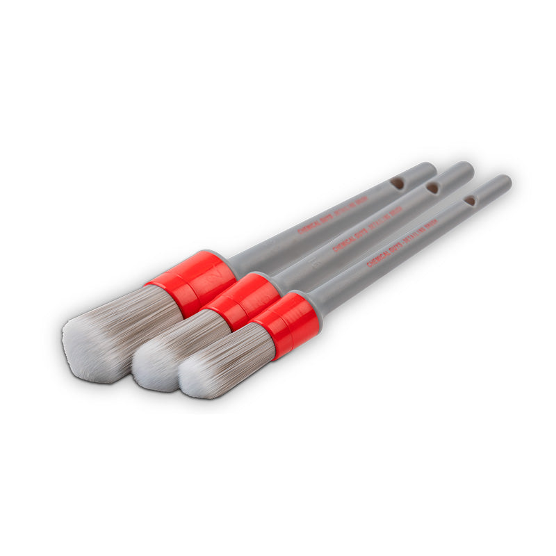 Chemical Guys Innenraum-Detailing-Bürsten (3er-Pack)