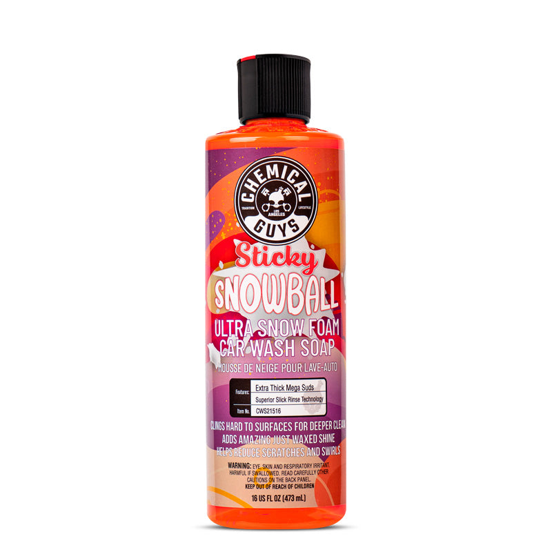 Chemical Guys Sticky Snowball Snow Foam Autowäsche (473ml)