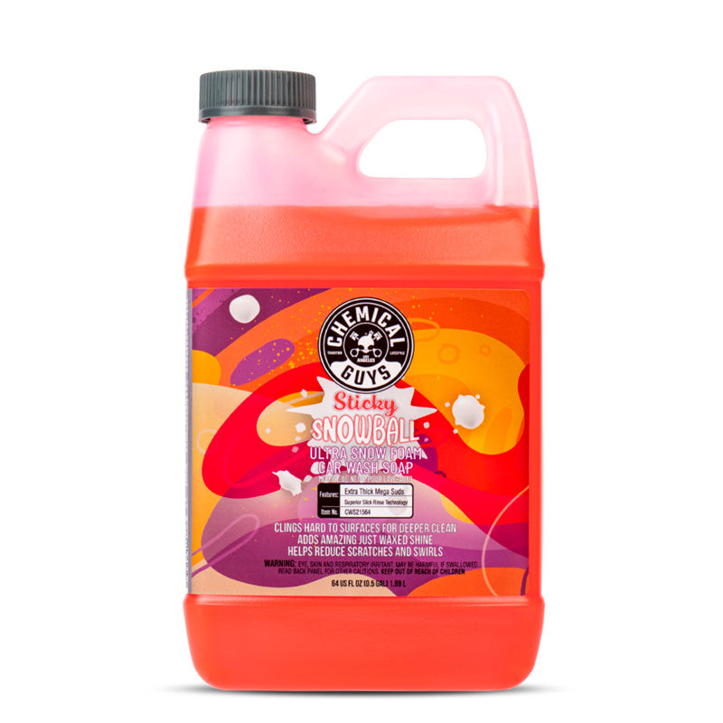 Chemical Guys Sticky Snowball Snow Foam Autowäsche (1.89L)