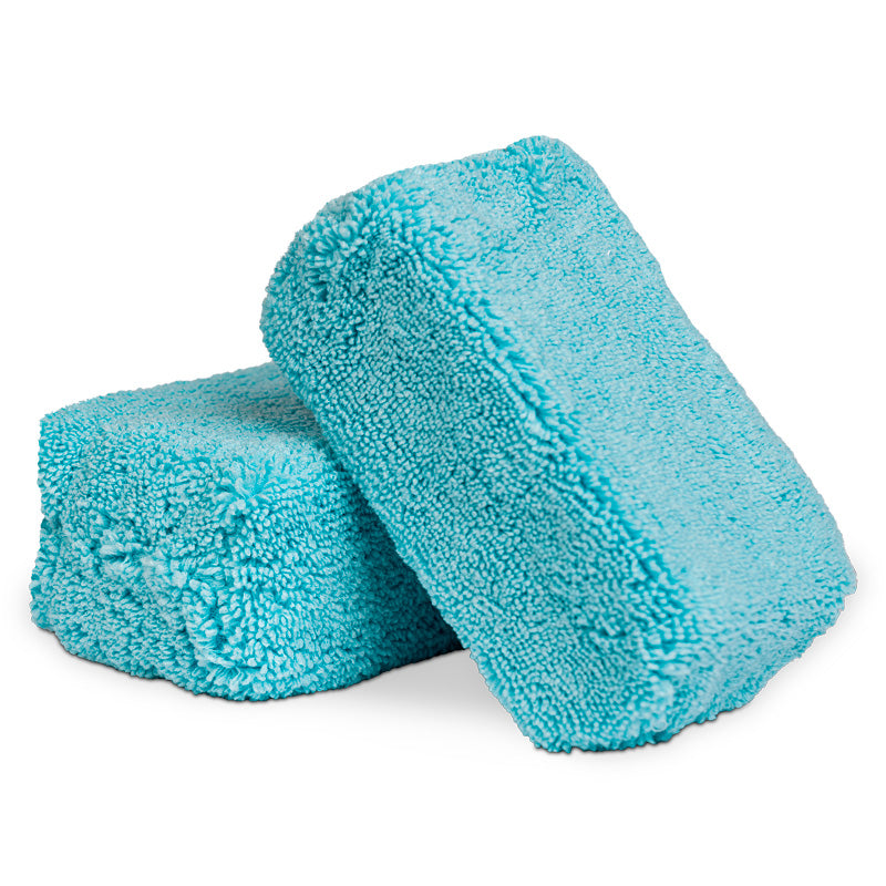 Chemical Guys Premium-Mikrofaser-Applikatoren - Blau 5x3x2.25'' (2er Pack)