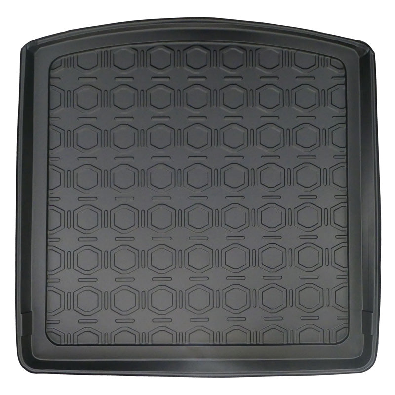 AutoStyle, Kofferraumwanne Design passend für Seat Leon 5F ST 2013-2020, Kunststoff, Grau