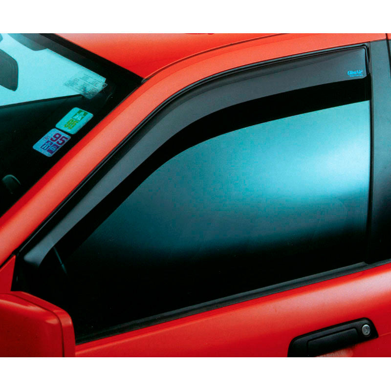 ClimAir, Windabweiser passend für Renault Captur II 2020- & Mitsubishi ASX II 2023-, Plastik, Rauchgrau