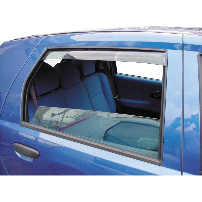 ClimAir, Windabweiser Master (Hinten) passend für Volvo S80 4 türer 1998-, Plastik, Rauchgrau