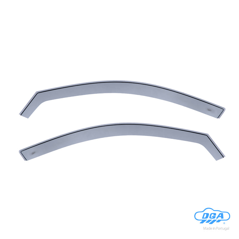 DGA, Windabweiser, rauchfarben, 2 Stk., passend für Audi A3 (8P) Sportback (2004-2012)