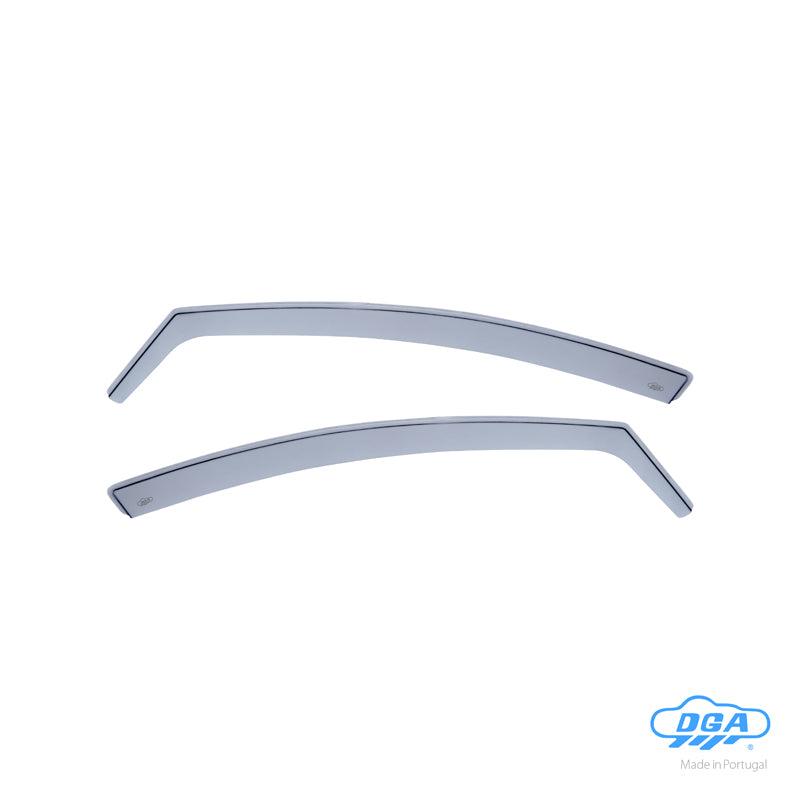 DGA, Windabweiser, Rauchfarben, 2 Stk., passt zu Ford Mondeo IV Sedan/HB 5-türig/Stc. (2007-2014)