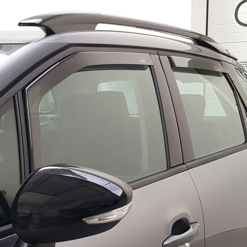 DGA, Windabweiser, rauchfarben, 4 Stk., passend für Ford Kuga III (2019-)